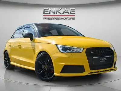 Used Audi S1 Sportback Business 231 HP (169 kW) 2017 Yellow Hatchback