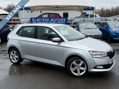 Used Skoda Fabia SE L 110 HP (80 kW) 2020 Silver Hatchback