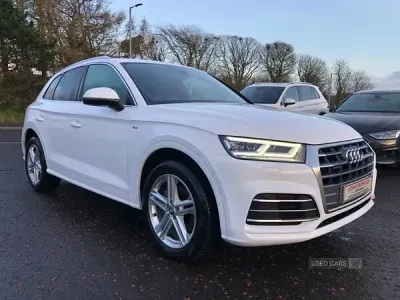 Used Audi Q5 S-Line 190 HP (139 kW) 2019 White SUV