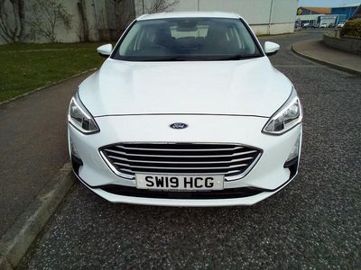 Used Ford Focus Zetec 2019 White Hatchback
