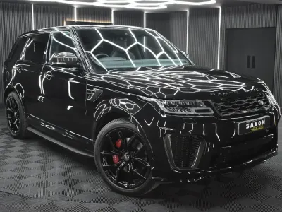 Used Land Rover Range Rover Sport SVR 575 HP (422 kW) 2018 Black SUV