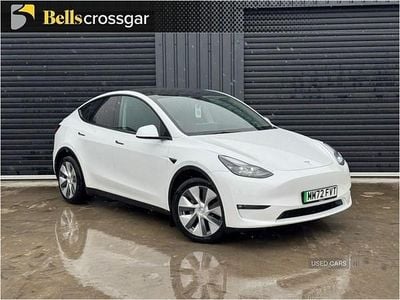 Used Tesla Model Y Long Range AWD 378 kW (514 HP) 2022 White SUV