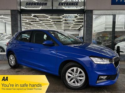 Used Skoda Fabia Comfort 80 HP (58 kW) 2022 Blue Hatchback