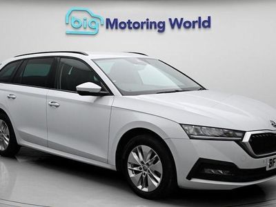 Used Skoda Octavia SE Technology 110 HP (80 kW) 2022 White Estate