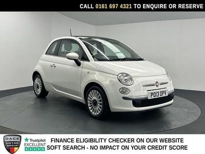 Used Fiat 500 Lounge 69 HP (50 kW) 2013 White Hatchback