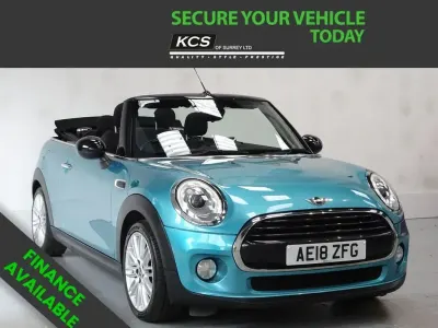 Used Mini Cooper Cabriolet 136 HP (100 kW) 2018 Turquoise Cabriolet