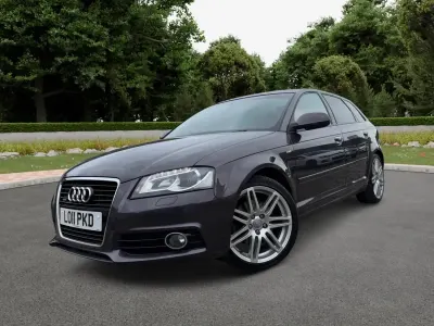 Used Audi A3 S-Line 170 HP (125 kW) 2011 Grey Hatchback
