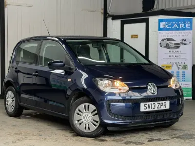 Used VW up! move up! 60 HP (44 kW) 2013 Blue Hatchback