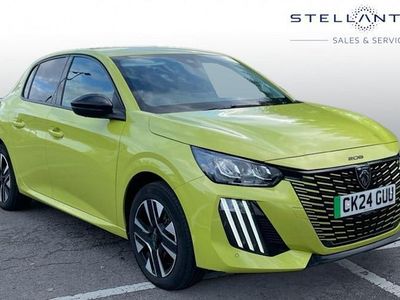 Yellow Used 2023 Peugeot e-208 Style Hatchback | £13,750 (Fair price)