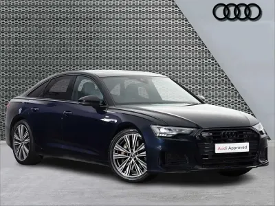 Used Audi A6 Comfort 295 HP (216 kW) 2023 Blue Sedan