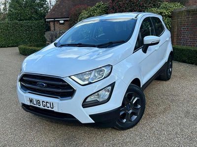 Used Ford Ecosport Zetec 125 HP (91 kW) 2018 White SUV