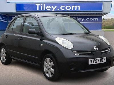 Black Used 2007 Nissan Micra Hatchback | £3,990 (Expensive)