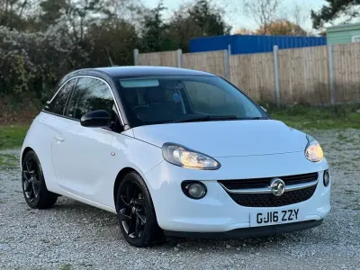 Used Vauxhall Adam Slam 87 HP (63 kW) 2016 White Hatchback
