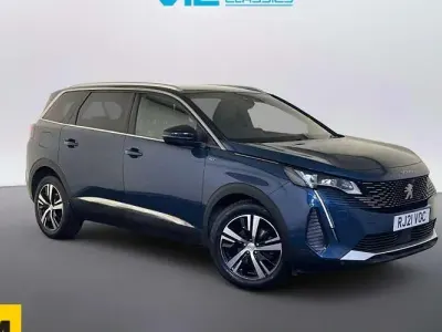 Used Peugeot 5008 GT 131 HP (96 kW) 2021 Blue SUV