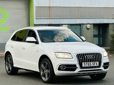 Used Audi Q5 S-line plus 190 HP (139 kW) 2015 White SUV