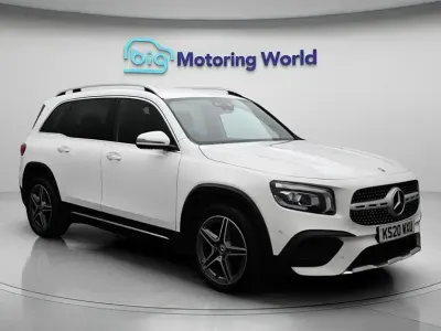 Begagnad Mercedes GLB220 AMG line 190 HK (139 kW) 2020 Vit SUV