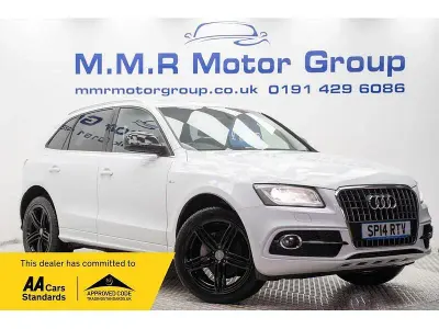 Used Audi Q5 S-line plus 190 HP (139 kW) 2014 White SUV