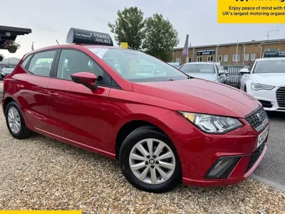 Used Seat Ibiza SE 80 HP (58 kW) 2021 Red Hatchback