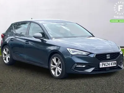 Begagnad Seat Leon FR 2024 Grå Halvkombi