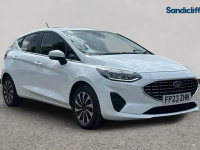 Used Ford Fiesta Titanium 100 HP (73 kW) 2023 White Hatchback