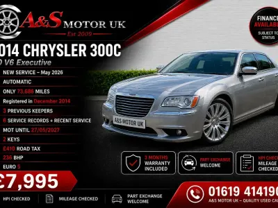 Used Chrysler 300C Executive 236 HP (173 kW) 2014 Grey Sedan