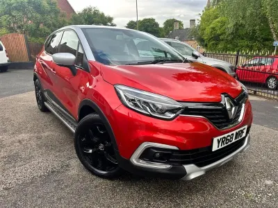Used Renault Captur GT-Line 90 HP (66 kW) 2018 Red/silver SUV