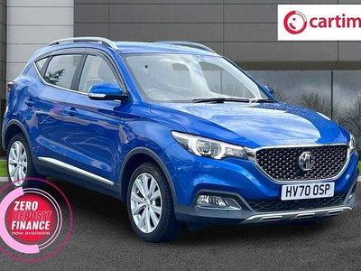 Used MG ZS Excite 111 HP (81 kW) 2020 Blue SUV