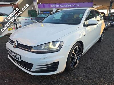 White Used 2015 VW Golf VII GTD Hatchback | £10,990 (Fair price)