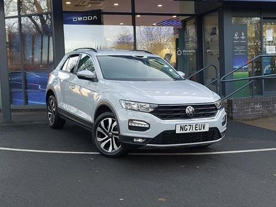 Silver Used 2021 VW T-Roc Active SUV | £17,498 (Fair price)