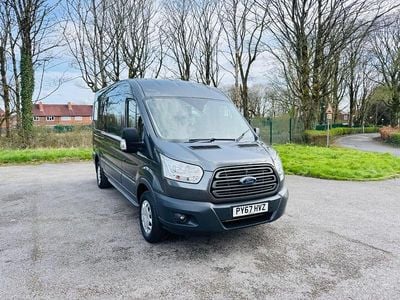 Used Ford Transit 130 HP (95 kW) 2018 Grey Van