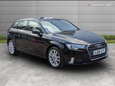Used Audi A3 Sport 147 HP (108 kW) 2019 Black Sedan