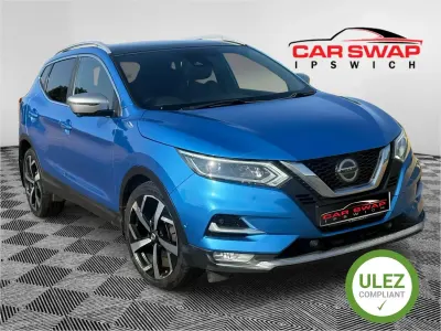 Used Nissan Qashqai Tekna+ 110 HP (80 kW) 2018 Blue SUV