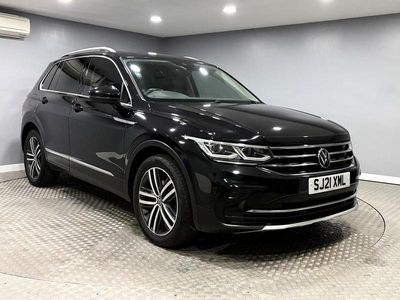 Used VW Tiguan Elegance 150 HP (110 kW) 2021 Black SUV