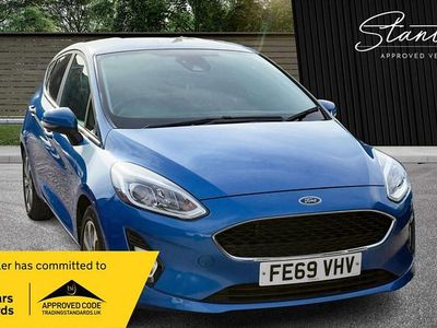 Used Ford Fiesta Trend 85 HP (62 kW) 2019 Blue Hatchback
