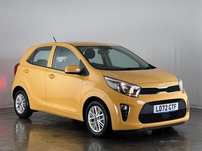 Used Kia Picanto 2022 Yellow Hatchback