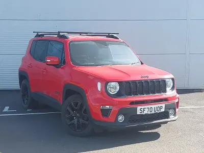 Begagnad Jeep Renegade Night Eagle 120 HK (88 kW) 2020 Röd SUV