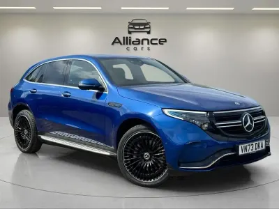 Used Mercedes EQC400 AMG Line Premium Plus 300 kW (408 HP) 2023 Blue SUV