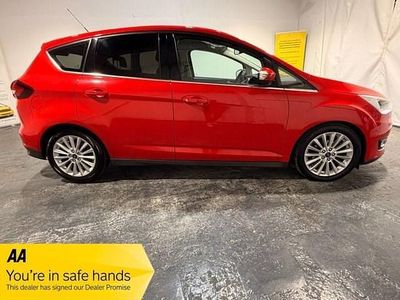 Used Ford C-MAX Titanium 125 HP (91 kW) 2016 Red MPV