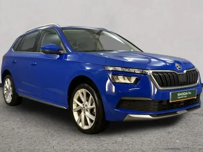 Used Skoda Kamiq SE L Executive 115 HP (84 kW) 2023 Blue SUV