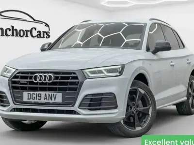 Used Audi Q5 Black Edition 190 HP (139 kW) 2019 White SUV