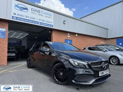 Usado Mercedes A200 AMG Line Premium 2018 Preto Citadino