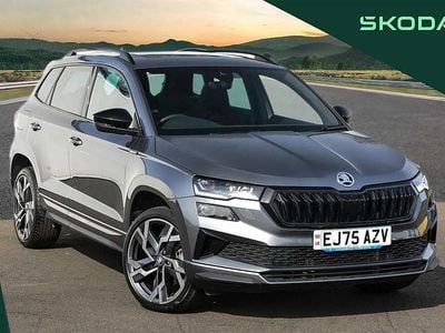 Used Skoda Karoq SportLine 150 HP (110 kW) 2025 Graphite grey metallic SUV