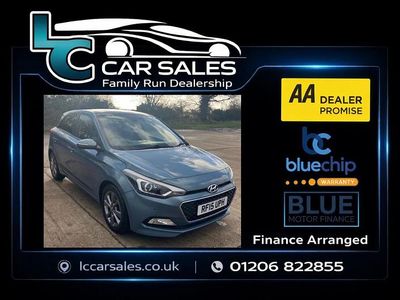 Used Hyundai i20 Premium SE 100 HP (73 kW) 2015 Blue Hatchback
