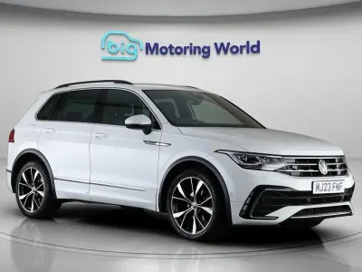 Used VW Tiguan R-line 150 HP (110 kW) 2023 White SUV