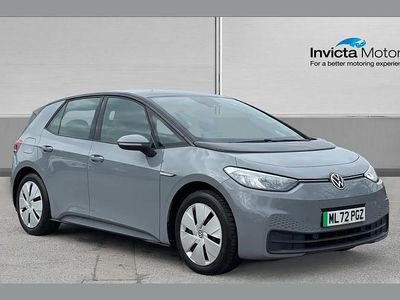 Used VW ID.3 Pure 110 kW (150 HP) 2022 Grey Hatchback