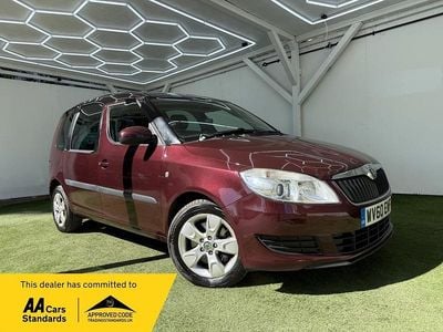 Used Skoda Roomster SE 105 HP (77 kW) 2010 Maroon MPV