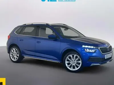 Usado Skoda 110 R SE L 110 CV (80 kW) 2021 Azul Utilitario