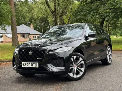 Used Jaguar F-Pace R-Dynamic 404 HP (297 kW) 2021 Black SUV