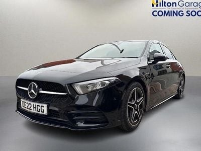 Black Used 2022 Mercedes A200 AMG line Sedan | £18,150 (Good price)