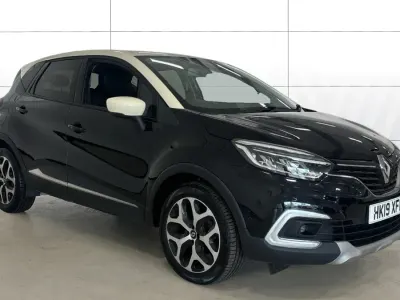 Used Renault Captur GT-Line 90 HP (66 kW) 2019 Black/cream SUV
